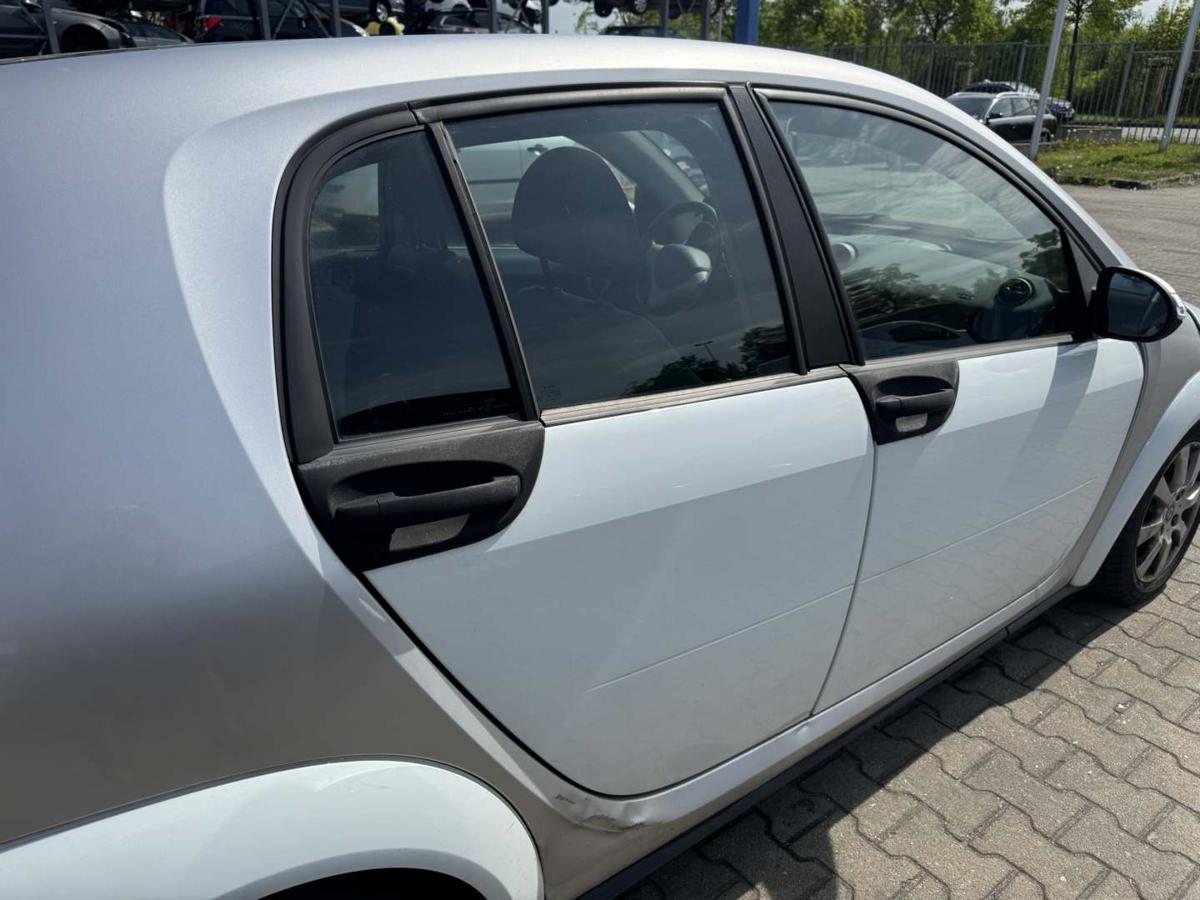 Smart ForFour 454 original T&uuml;r hinten rechts Ice White Rohbau Bj.2006